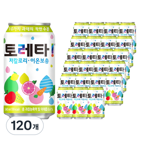 토레타 이온음료, 340ml, 120개