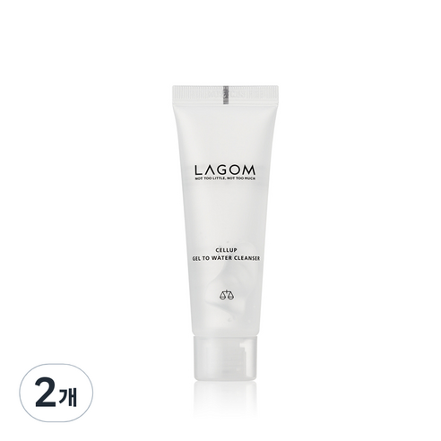 라곰 셀럽 젤 투 워터 클렌저 미니, 30ml, 2개