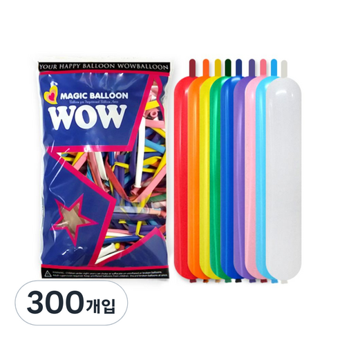 막대풍선260, 기본 혼합, 300개입