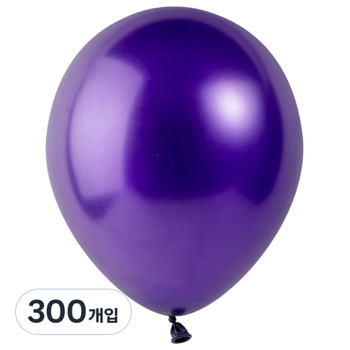 파티팡 풍선 라운드 30cm, 펄 퍼플, 300개입