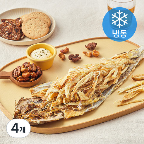 주안상점 손질먹태 (냉동), 4개, 110g