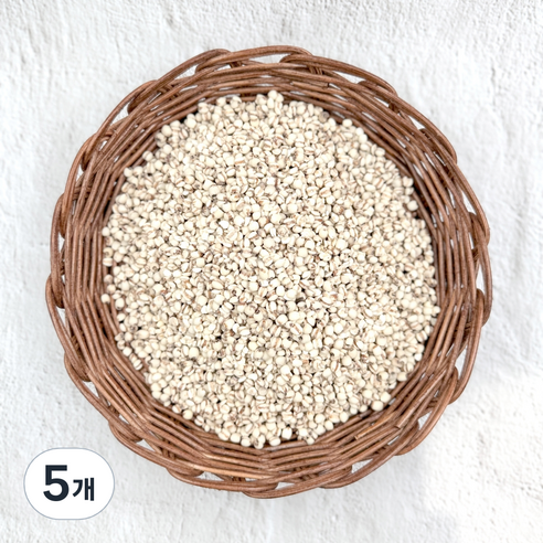 뜰안애 국내산 율무, 300g, 5개
