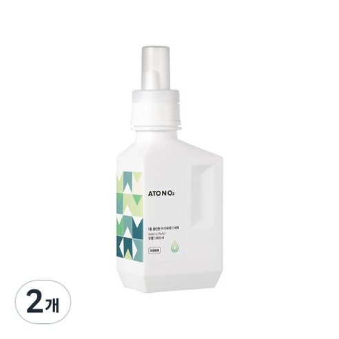 아토앤오투 올인원 식기세척기 세제, 2개, 600ml