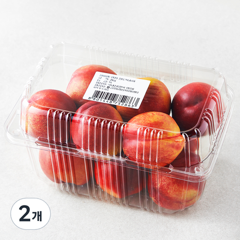 영천 천도 복숭아, 2kg, 2개