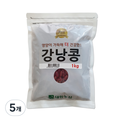 대한농산 강낭콩, 1kg, 5개