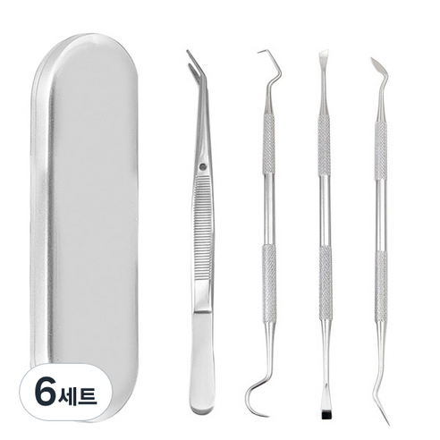 발톱 큐렛 4종 세트, 6세트