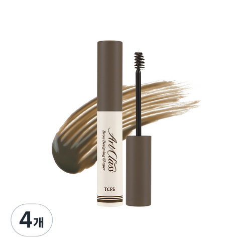 투쿨포스쿨 아트클래스 브로우 디자이닝 쉐이퍼 4ml, 4개, 3호 소프트 브라운