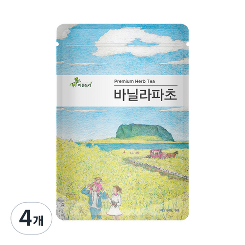 아름드레 삼각티백 바닐라파초, 1.5g, 25개입, 4개