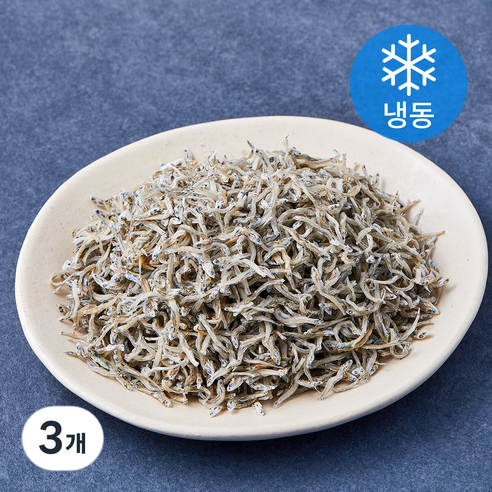 바다원 볶음용 멸치 (냉동), 3개, 300g