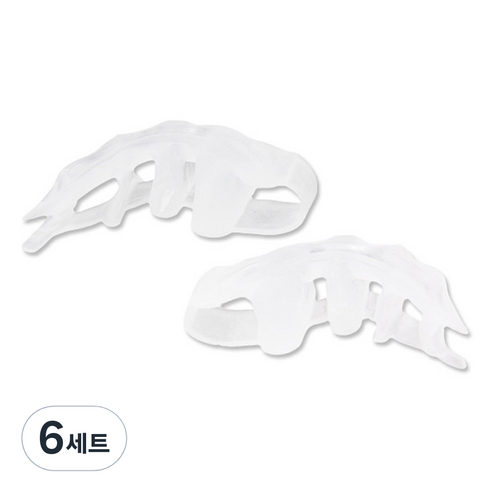 그뤠잇라이프 4구 발가락링 2p 세트, 6세트