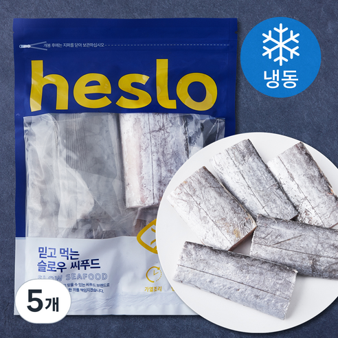 해슬로 모로코 손질 갈치 1마리 (냉동), 500g, 5개