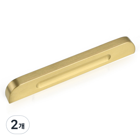 모네스페스 가구손잡이 메트로 황동 96mm, 2개
