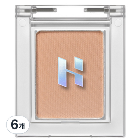 홀리카홀리카 마이 페이브 피스 아이섀도 1.8g, 누아, 6개