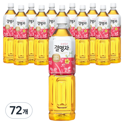 웅진 광명찾은 결명자차, 1.5L, 72개