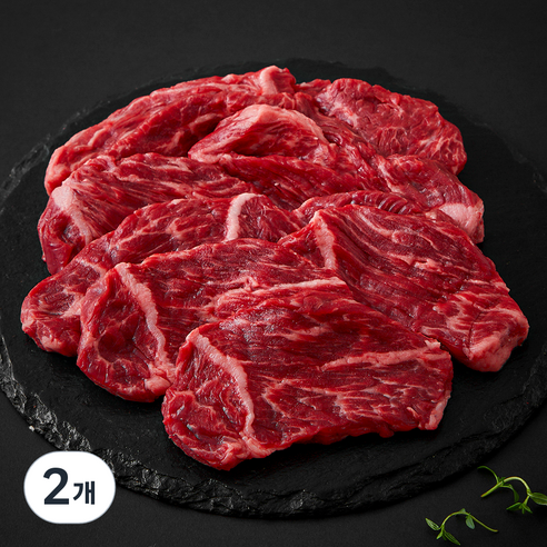 앵거스 토시살 구이용 (냉장), 2개, 300g