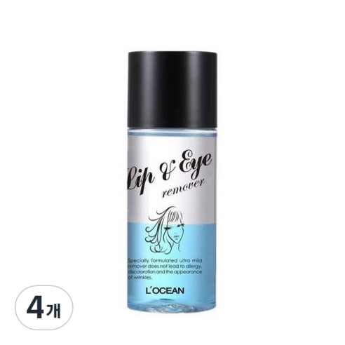 로쎄앙 립앤아이 리무버 블루, 100ml, 4개