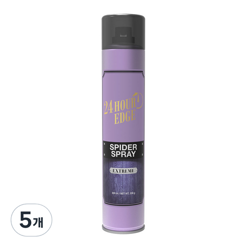 24시간엣지 스파이더 스프레이 익스트림, 5개, 300ml