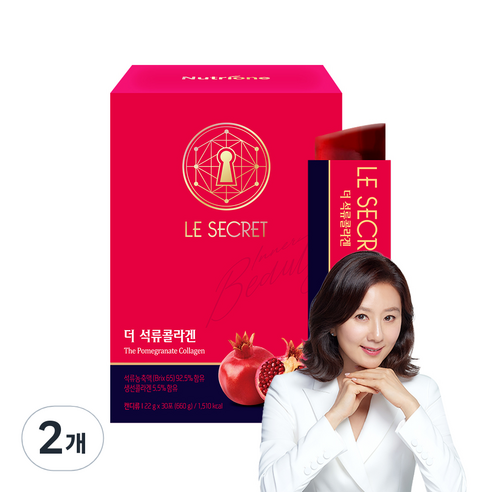 뉴트리원 르시크릿 더 석류콜라겐, 660g, 2개