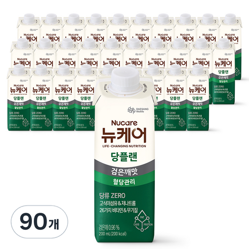 뉴케어 당플랜 검은깨맛, 200ml, 90개