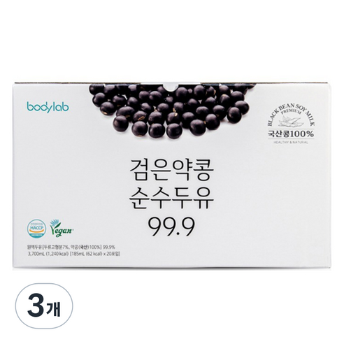 바디랩 검은약콩 순수두유 99.9
