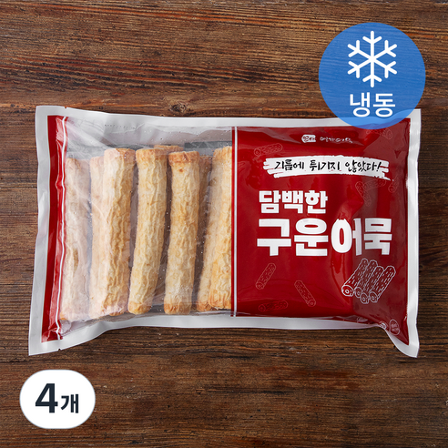 영자어묵 담백한 구운어묵 (냉동), 800g, 4개