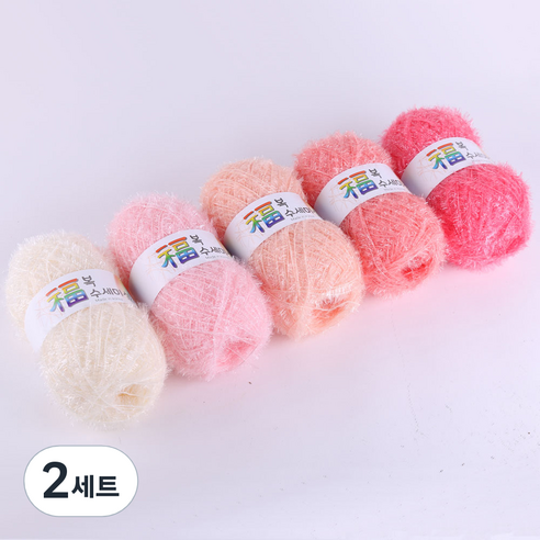 마마니트 복수세미실 5종 세트10, 살구, 2세트