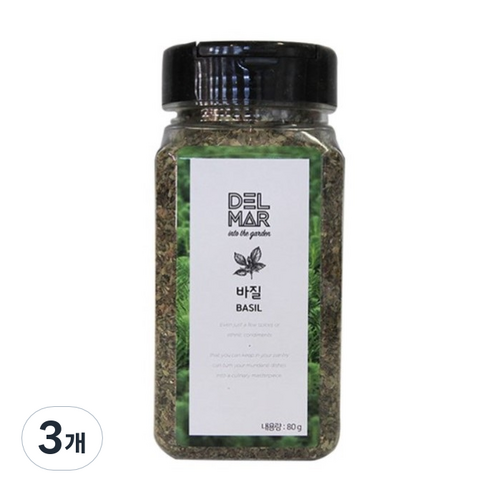 딜리셔스마켓 바질홀, 80g, 3개