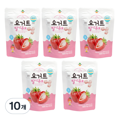 산마을 요거트 딸기큐브, 10개