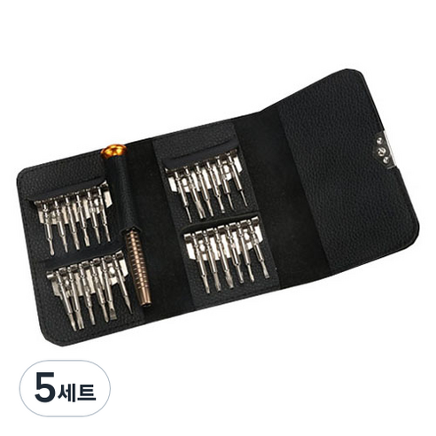디오셀 휴대용 드라이버 25종 세트, 5세트