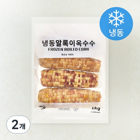 알록이 옥수수 (냉동)