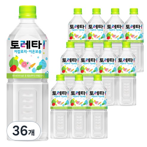 토레타 이온음료, 900ml, 36개