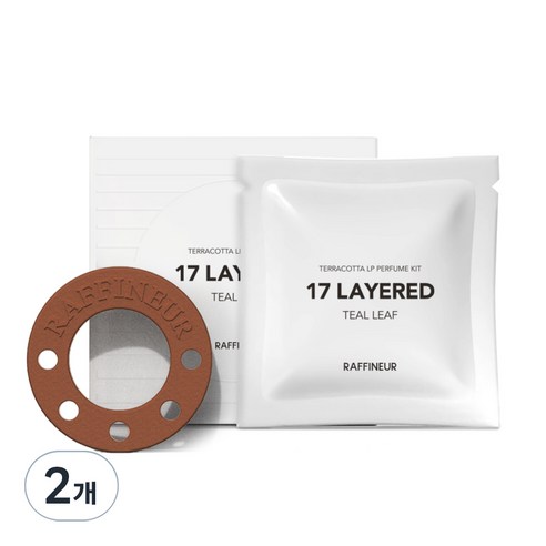 라피네르 테라코타 LP 퍼퓸 키트 24g, 틸 리프, 24ml, 2개