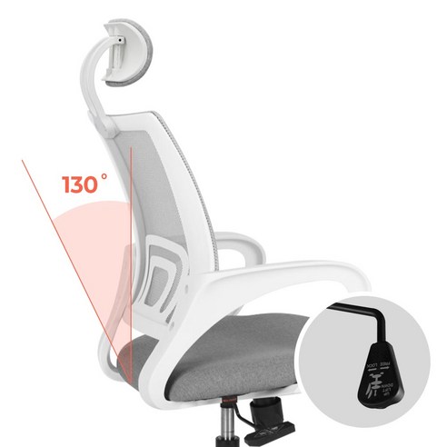 네오체어 사무용 메쉬의자 CPS-H, 아이보리