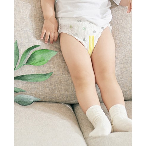 자연을 담은 순수함, 마미포코 리프가닉 무표백 기저귀