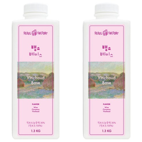 서울팩토리 뱅쇼베이스, 1L, 2개