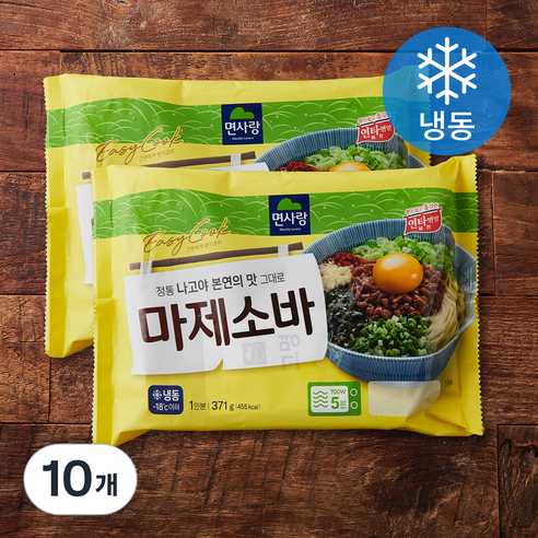 면사랑 마제소바 1인분 (냉동), 371g, 10개
