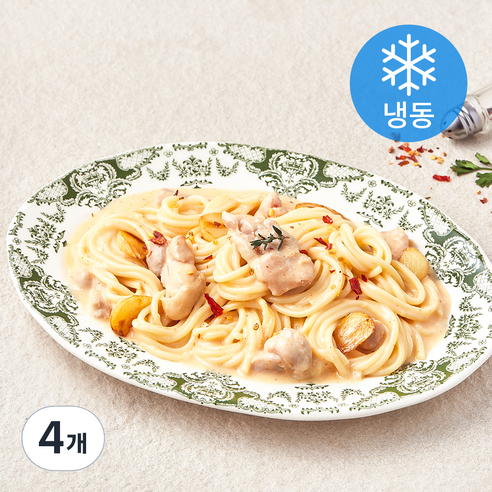 쿡솜씨 치킨투움바 파스타 밀키트 (냉동), 510g, 4개