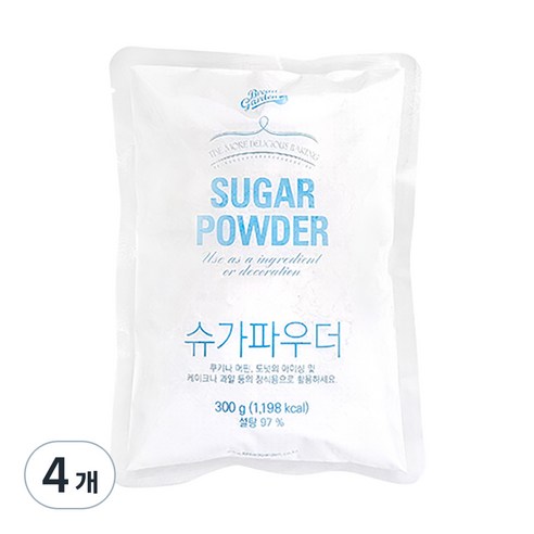 브레드가든 슈가파우더, 300g, 4개