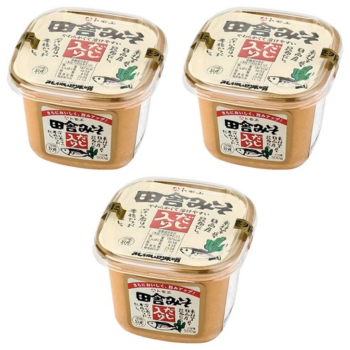토모에 이나카 미소 다시이리, 3개, 500g