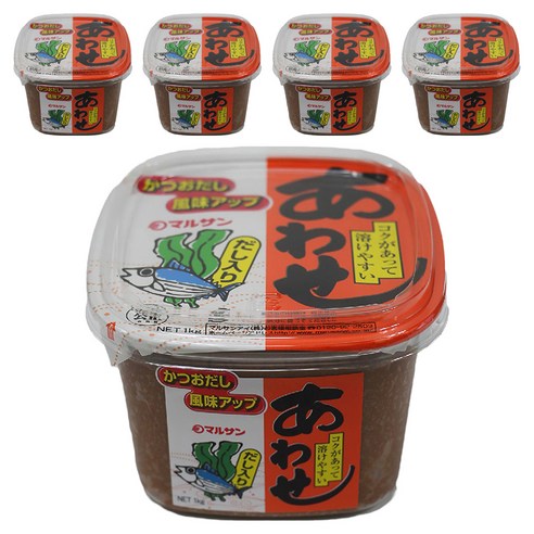 마루산 아와세컵미소 혼합장, 1kg, 5개