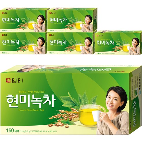 담터 현미녹차 티백, 1.5g, 900개