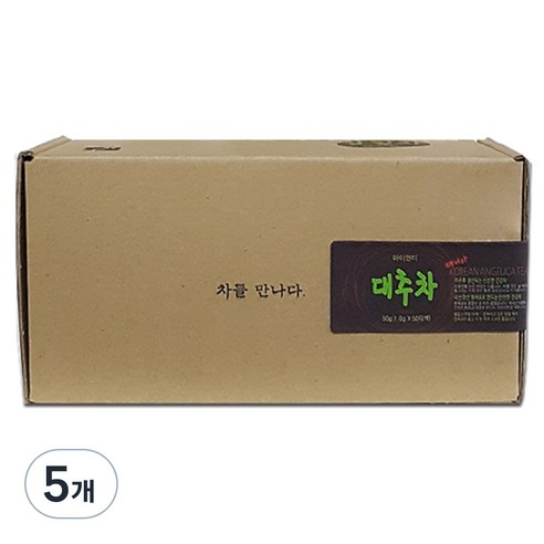 아이앤티 대추차 티백, 1g, 50개입, 5개