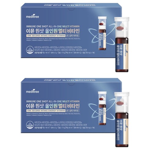 메디트리 이뮨 원샷 올인원 멀티비타민, 7회분, 2개