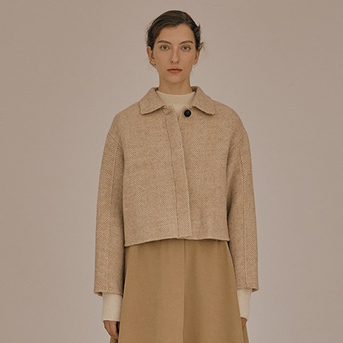레이스 여성용 Wool short 자켓