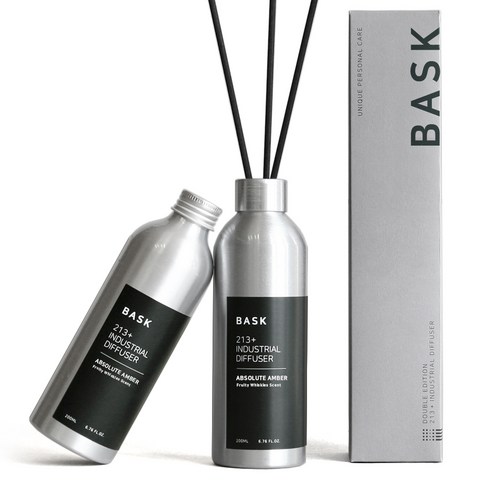 바스크 프리미엄 디퓨저, 앱솔루트엠버, 200ml, 2개