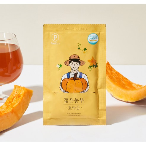 푸릇담 젊은농부 호박즙, 3L, 1개