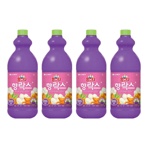 홈스타 향 락스, 1L, 4개