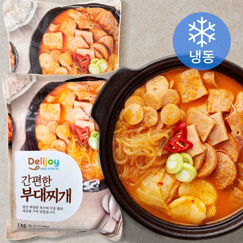 간편한 부대찌개 (냉동), 1kg, 6개