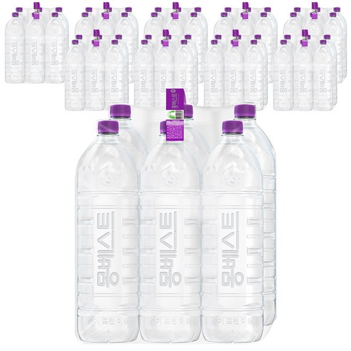 몽베스트 위드어스 무라벨 먹는샘물, 2L, 60개