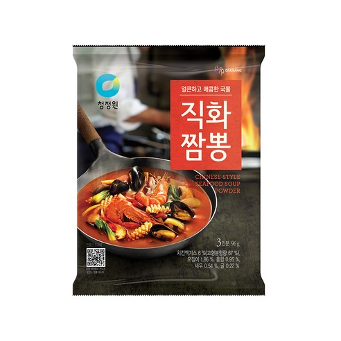 청정원 직화짬뽕분말, 96g, 1개
